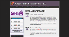 Desktop Screenshot of bethuneci.com